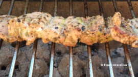 Griechische Grillspieße – (Souvlaki ähnlich)